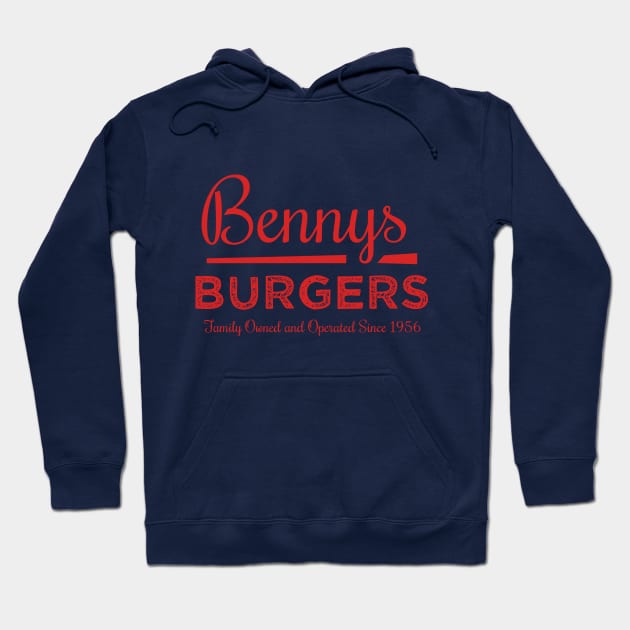 Benny's Burgers Hoodie by TeeOurGuest